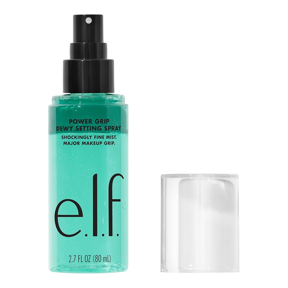 Amazon.com: e.l.f. Power Grip Dewy Setting Spray, Ultra Fine